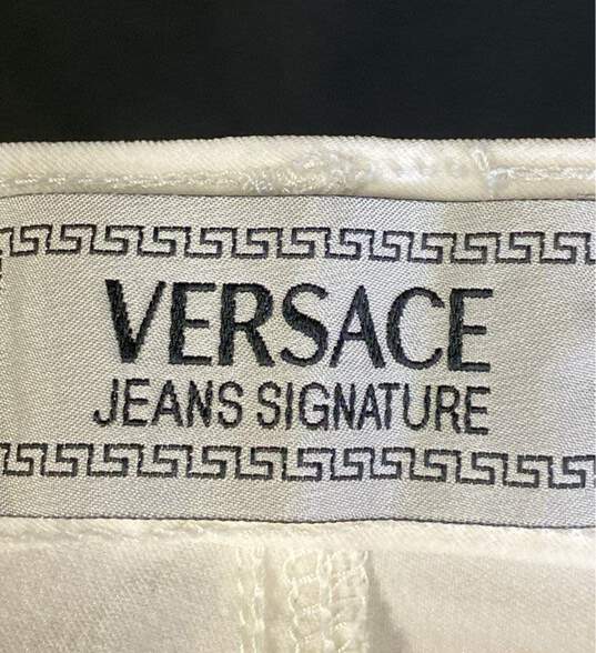 Versace Signature White Jeans - Size 26 image number 3