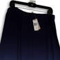 NWT Womens Blue White Ombre Print Pull-On Midi A-Line Skirt Size Large image number 2