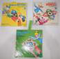 Vintage Disney Vinyl Playpack Travel Folding Board Games Mickey Donald Goofy Peter Pan image number 1