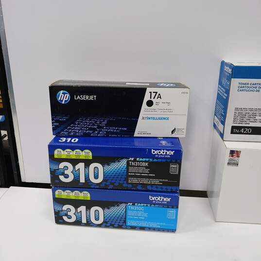 Bundle of 5 Assorted Toner Cartridges image number 1