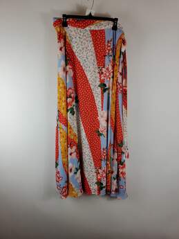 NY & C Women Floral Print Maxi Skirt XL NWT alternative image