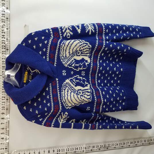 Buy the RUGBY Ralph Lauren Mens 100% Wool Indian Chief Shawl Collar Sweater  Size M | GoodwillFinds