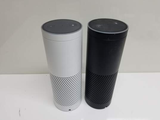 Lot of Two Amazon SK705Di Echo 1st Generation Smart Speakers image number 2