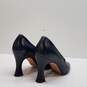 Bally Athena Navy Leather Pumps Women's Size 4 image number 4