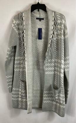Adrienne Vittadini Gray Sweater - Size Medium