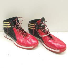 Adidas Crazy Fast 2 Red Hi-Top Men's Athletic Sneaker US 14