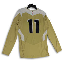 Womens Gold White Notre Dame #11 Basketball Pullover Jersey Size XL alternative image