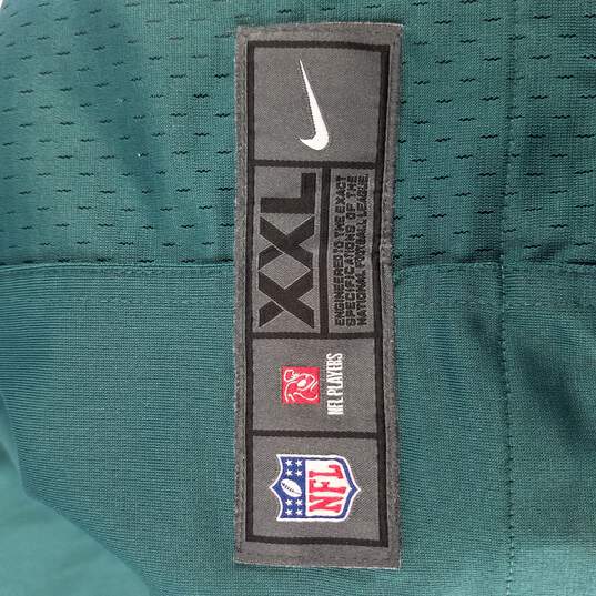 Nike Mens Green NFL Short Sleeve Athletic Shirt Eagles Wentz #11 XXL image number 4