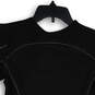 NWT Womens Black Crew Neck Short Sleeve Activewear T-Shirt Size XS image number 3