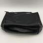 Tory Burch Womens Black Gold Semi Chain Strap Inner Zipper Pocket Tote Handbag image number 2