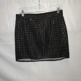 Endless Rose Black Sequin Skirt NWT Size L alternative image