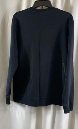 Hugo Boss Mens Black Long Sleeve Crew Neck Pullover Sweatshirt Size Large alternative image