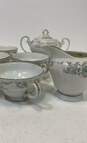 Lot of 10 Tea Set Creamer & Sugar and 8 Tea Cups Norleans Theresa Japan image number 2