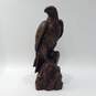 VTG Red Mill Bald Eagle Pecan Resin Cast 1980 Large 20” Statue Model #901 SIGNED image number 1