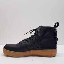 Nike SF Air Force 1 Mid Black, Gum Sneakers 917753-003 Size 12 alternative image