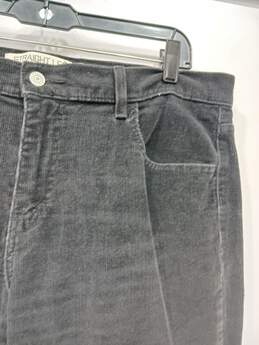 Levi's 505 Black Straight Corduroy Pants Women's Size 16M alternative image