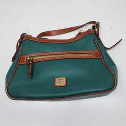 Dooney & Bourke Spearmint Green Pebble Leather Crossbody Bag