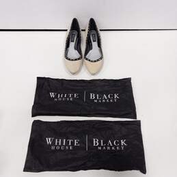 White House Black Market Women's Flat Shoes Size 7