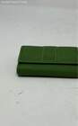 Coach Womens Green Trifold Wallet image number 4