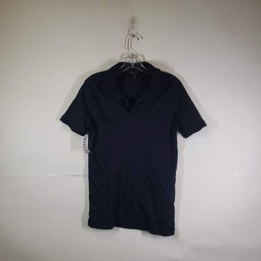 Buy the Mens Luxe Touch Performance Short Sleeve Collared Polo Shirt Size  Small