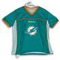 NFL Adult Aqua Multicolor Reversible Dolphins Jersey Size XL image number 1
