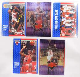 5 Michael Jordan Basketball Cards Chicago Bulls