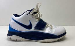 Nike KD II White Blue Athletic Sneaker sz 9.5