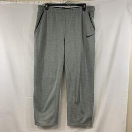 Gently Loved Nike Grey Heather Men's Sweatpants, Sz. XXL