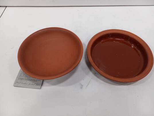 BROWN DESIGNS FROM EARTH EARTHENWARE STEAMER W/ LID image number 3