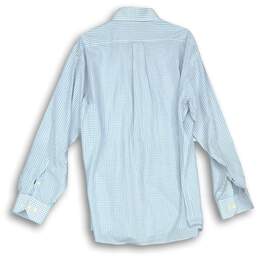 Tommy Hilfiger Blue White Shirt Size 17 alternative image