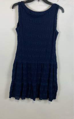 NWT Max Studio Womens Navy Blue Sleeveless Scoop Neck Pullover Mini Dress Size M alternative image