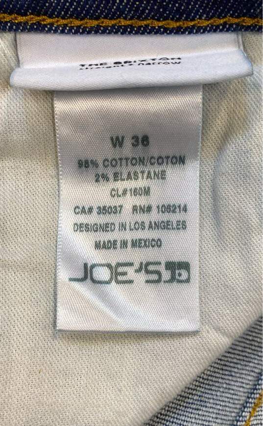 Joe's Blue Straight Jeans - Size 36 image number 5