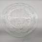 Nieman Marcus Clear Glass Santa Claus Serving Platter 13 in. image number 1