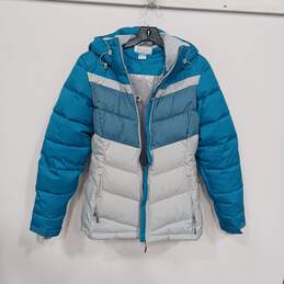 Columbia Women's Size S Blue Down Jacket