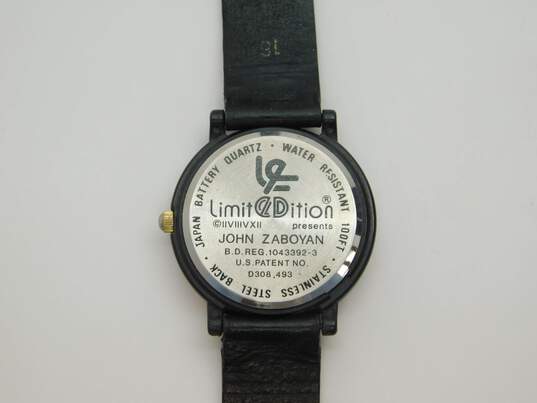 Vintage John Zaboyan Limited Edition Colorful Geometric Quartz Watch 19.0g image number 5