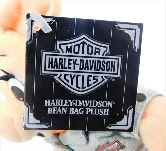 Vintage Harley Davidson Bean Bag Plush Lot of 5 w/ Tags image number 4