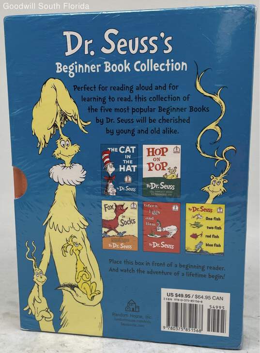 Dr. Seuss Beginner 5 Book Collection Factory Sealed image number 4