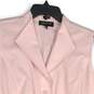 NWT Jones New York Womens Pink Sleeveless Button Front Blouse Top Size 18W image number 3