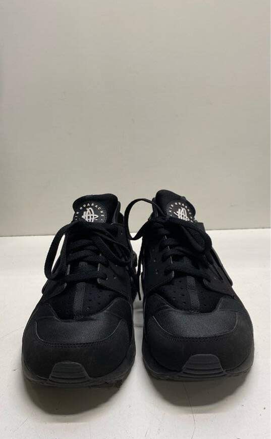 Nike Air Huarache Black Athletic Shoe Men 12 image number 2