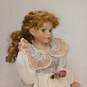 Vintage Victorian Themed Porcelain Doll w/Stand image number 3