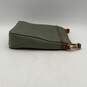 Michael Kors Womens Green Brown Leather Adjustable Strap Crossbody Bag Purse image number 4