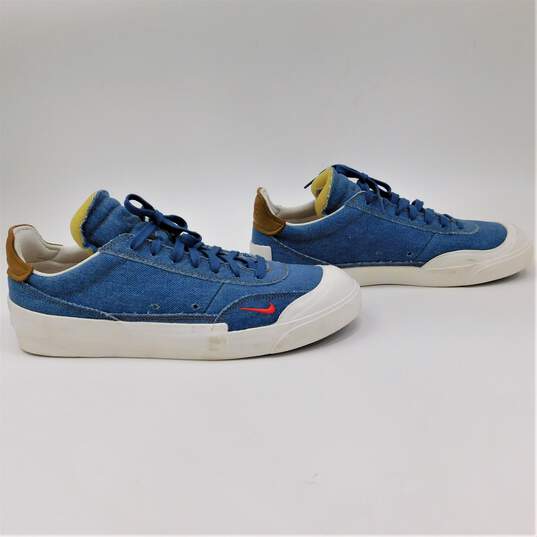 Nike Drop Type Premium Denim Casual Sneakers Men's Size 10.5 image number 2