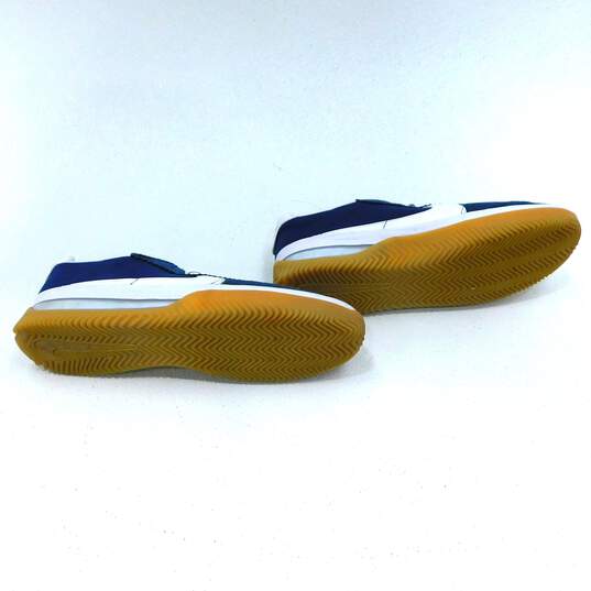Nike SB BRSB Navy White Gum Men's Shoes Size 10.5 image number 6