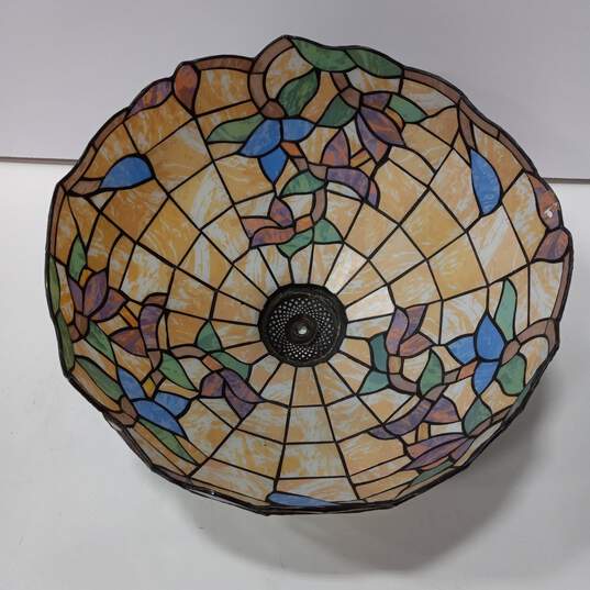 Tiffany Style Glass Mosaic Lampshade image number 6