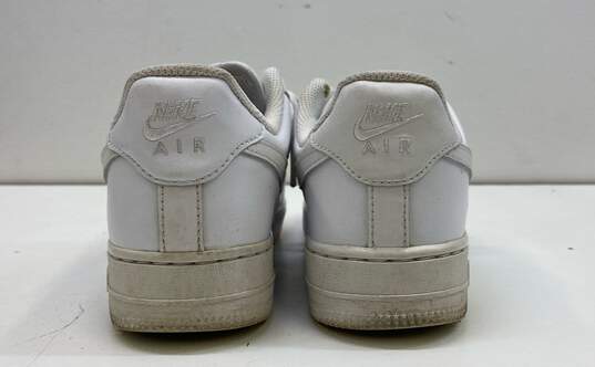 Nike Air Force 1 White Casual Sneakers Women's Size 6.5 image number 4