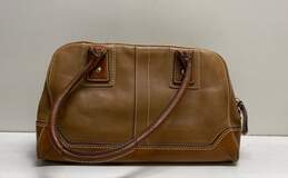 COACH 10548 Brown Leather Satchel Bag alternative image