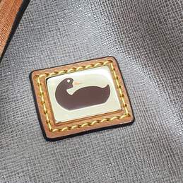 Dooney & Bourke Mauve Saffiano Leather Drawstring Bucket Bag AUTHENTICATED alternative image