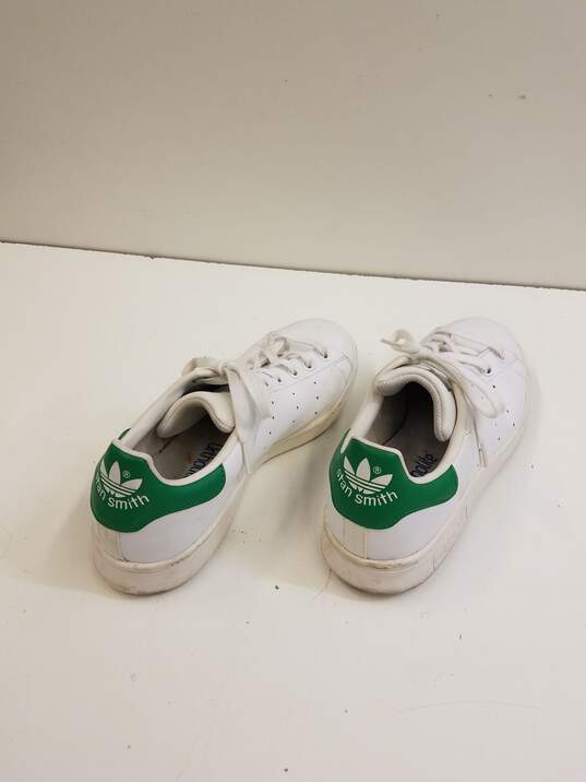 Adidas M20605 Stan Smith White Leather Low To Sneakers Men's Size 7 image number 4