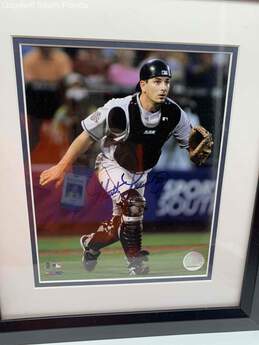 Picture Frame Of A Baseball Player alternative image