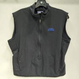 Patagonia Men's Black 3/4-Zip Activewear Vest Size M